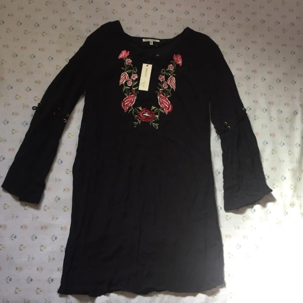 Rose Embroidered Dress